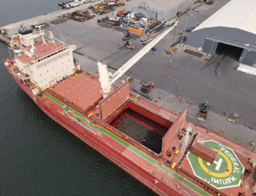 Pinnacle Logistics Solutions transporte 8 000 tonnes d’acier de l’Espagne à l’Ontario